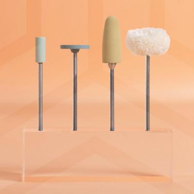 Pack polishers for hybrid ceramic