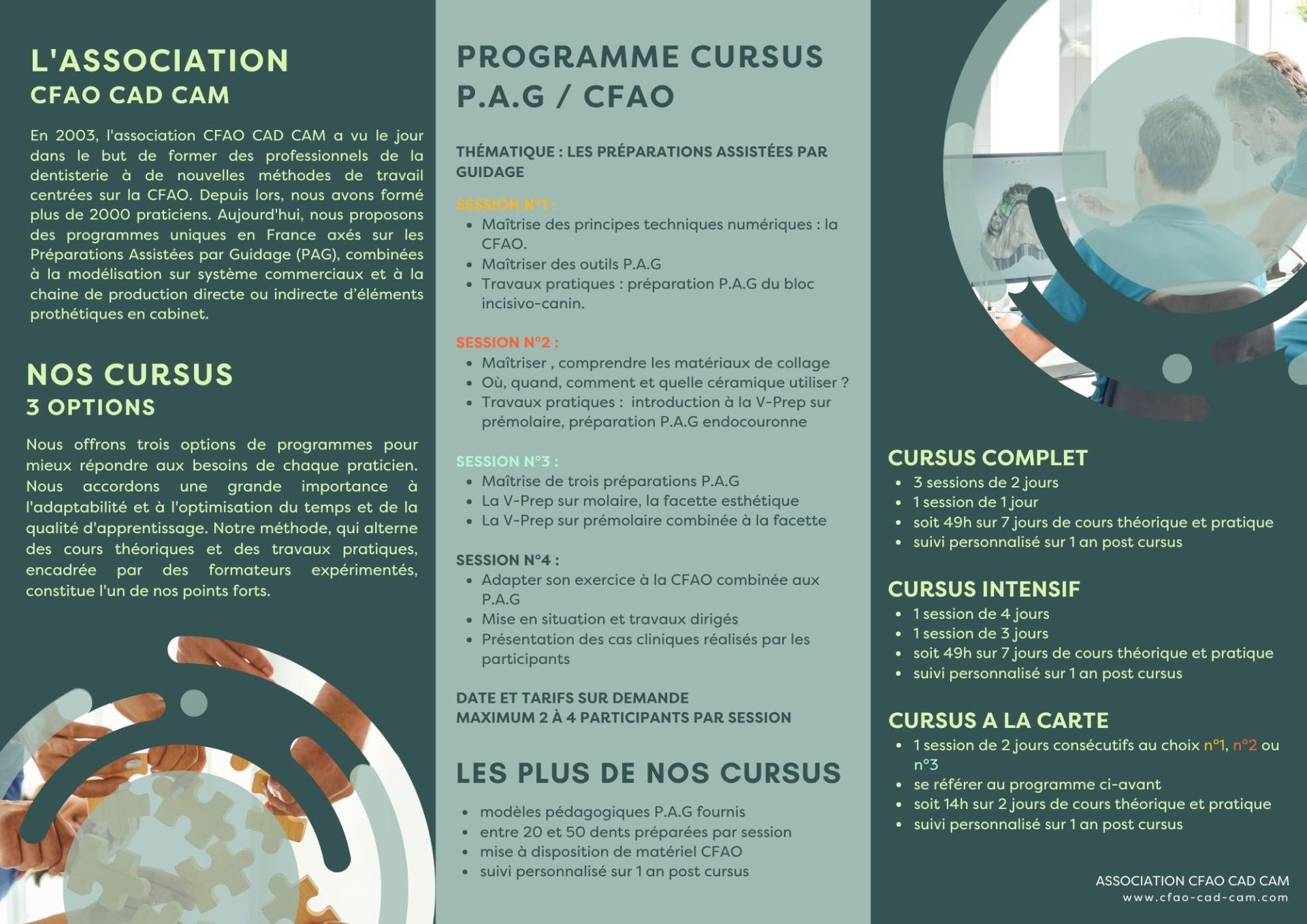Plaquette cursus